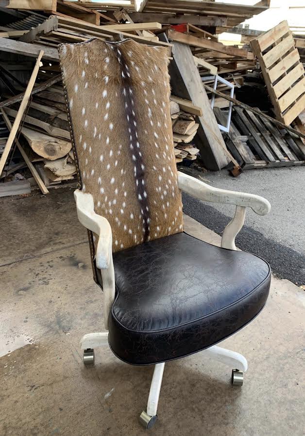 LOREC Ranch Office Chair with Axis Hide