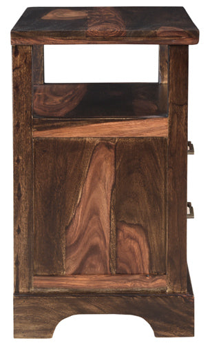 Riviera E. Live Edge 2 Drawer Nightstand