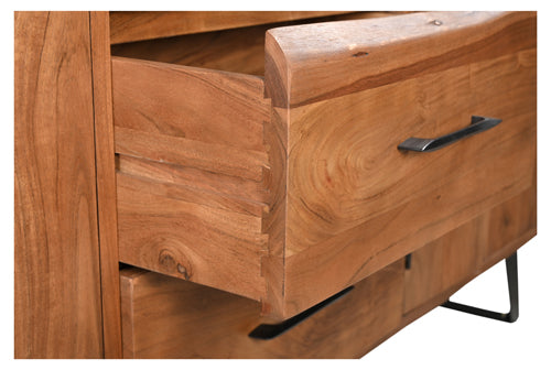 Crestone 6 Drawer Live Edge Chest