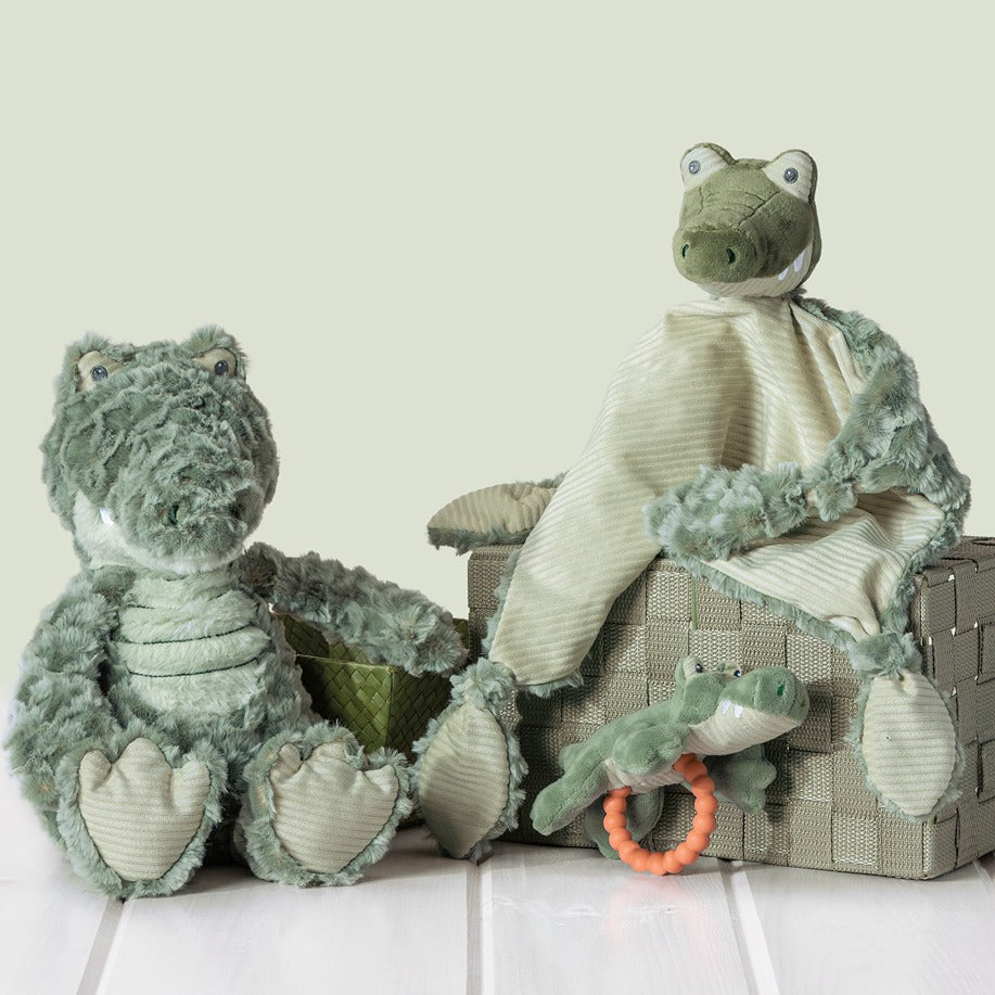 Afrique Alligator Teether Rattle – 6″