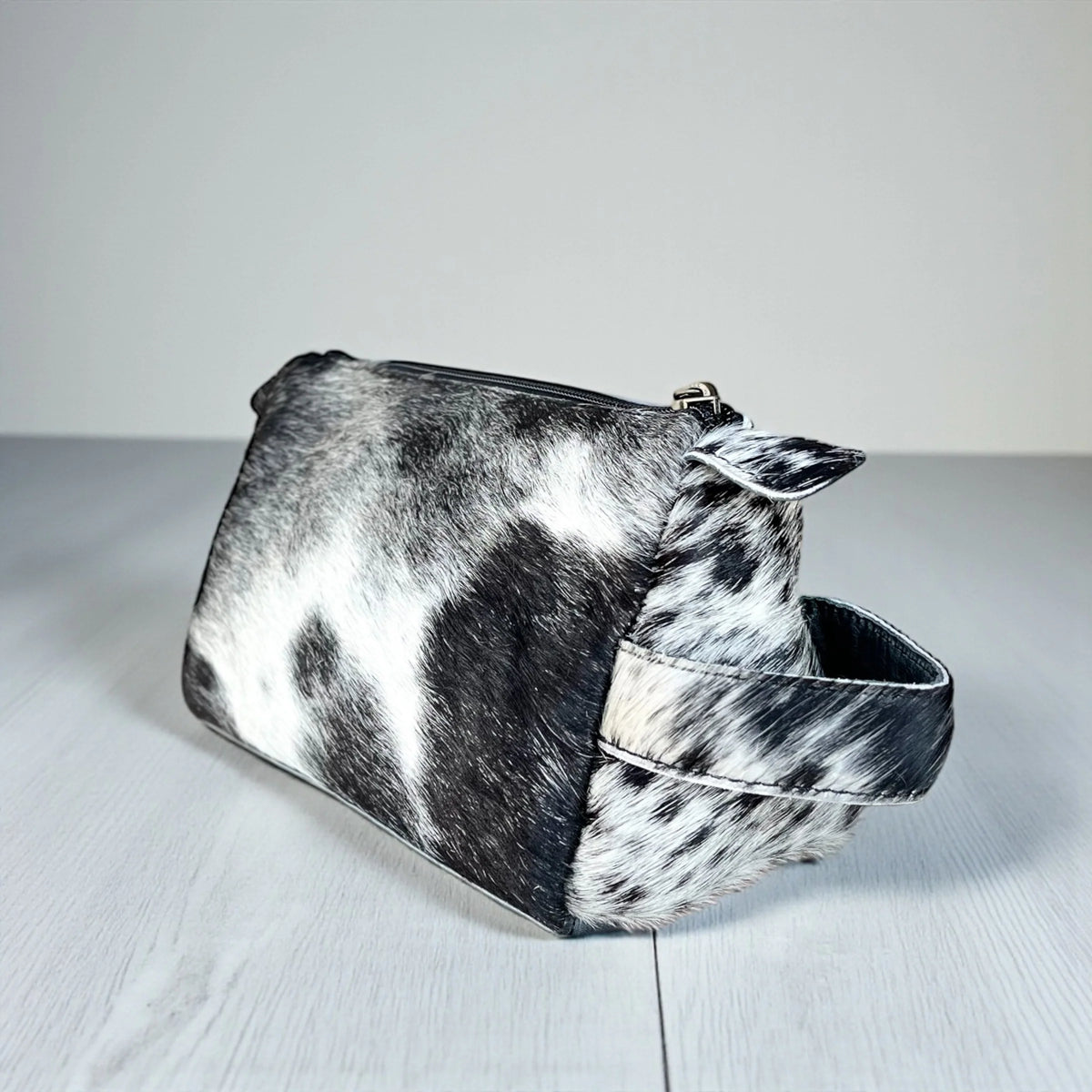 All Cowhide Makeup Bag