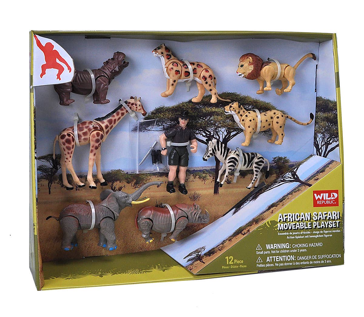 Moveable Safari Set 11"