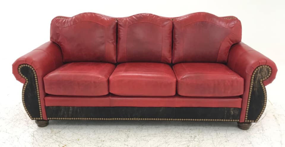 Amarillo Sofa 3C Calderon Red