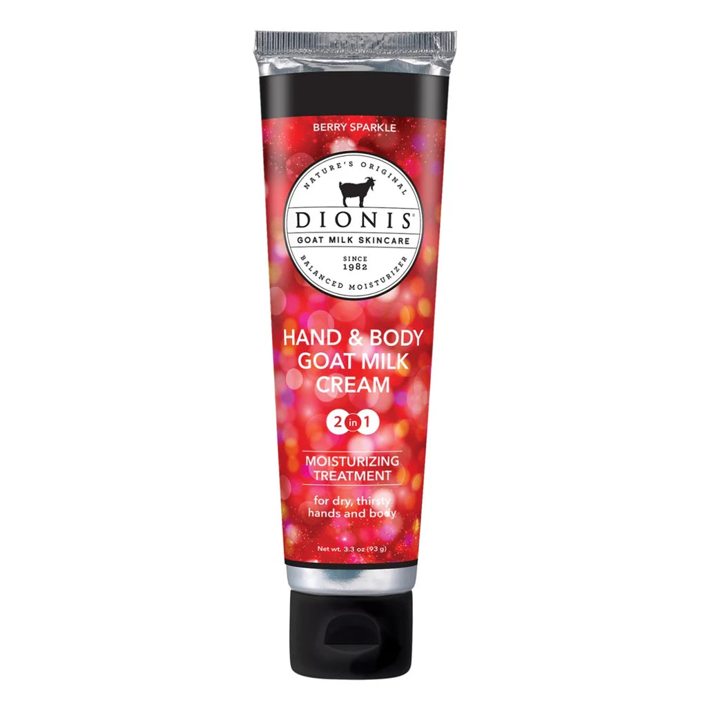 Hand & Body Goat Milk Cream (3.3 oz)