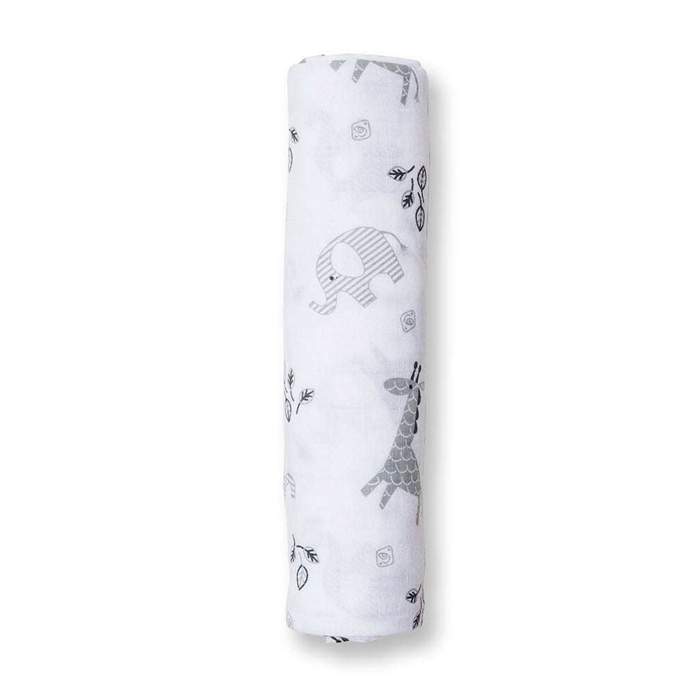 Lulujo Cotton Swaddle – 47×47″
