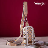 WG2205-210 Wrangler Print Crossbody Sling Chest Bag