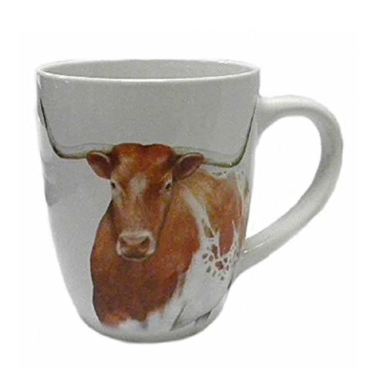 180° Longhorn Stoneware Mug