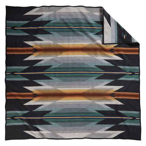 Wool Blanket Wyeth Trail Queen Size