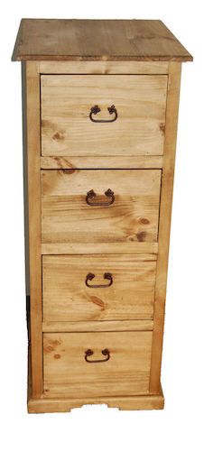 4 Drawer File Cabinet 60" x 24"