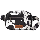 WG133-194 Wrangler Cow Print Belt-Bag