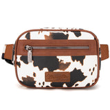 WG133-194 Wrangler Cow Print Belt-Bag