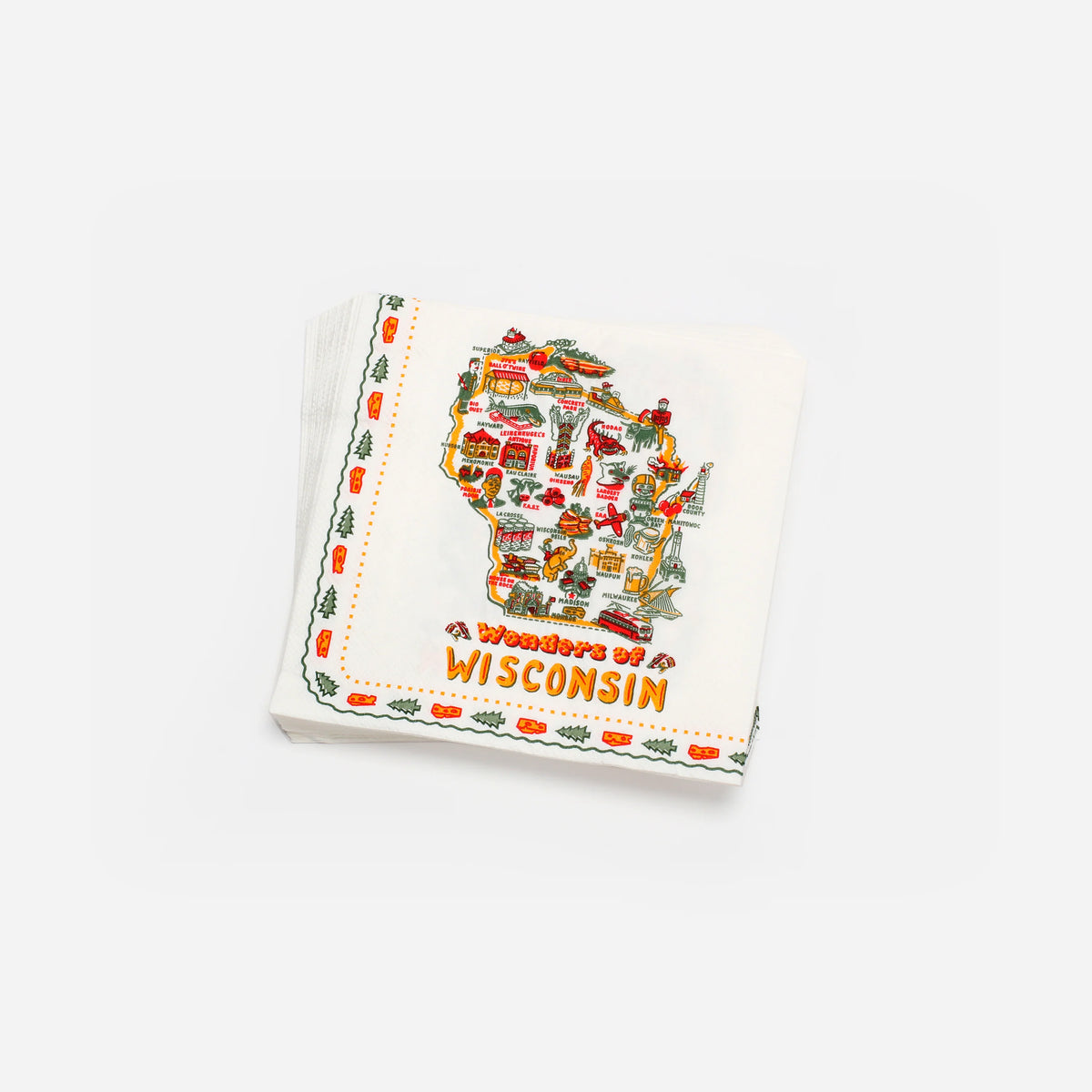 Wisconsin Napkin - Pack of 20