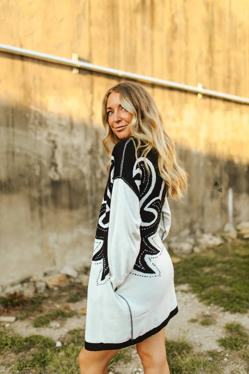 SADDLE SWAPPIN CARDIGAN