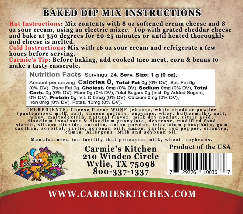 CK BAKED ENCHILADA DIP MIX