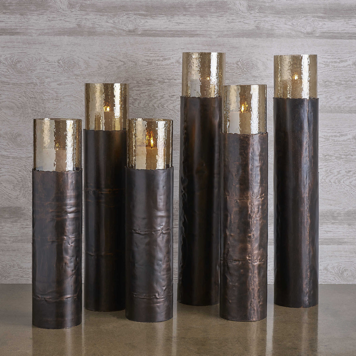 Rigina Floor Hurricane Candleholder - Large