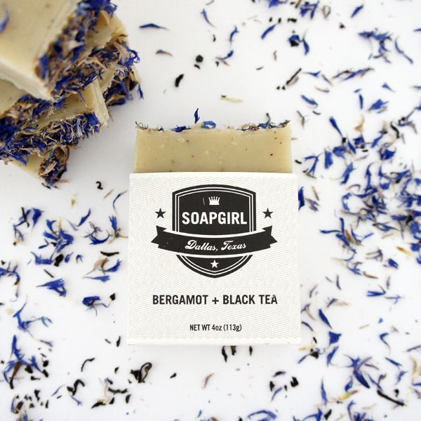 Artisanal Soap Bar Bergamot & Black Tea