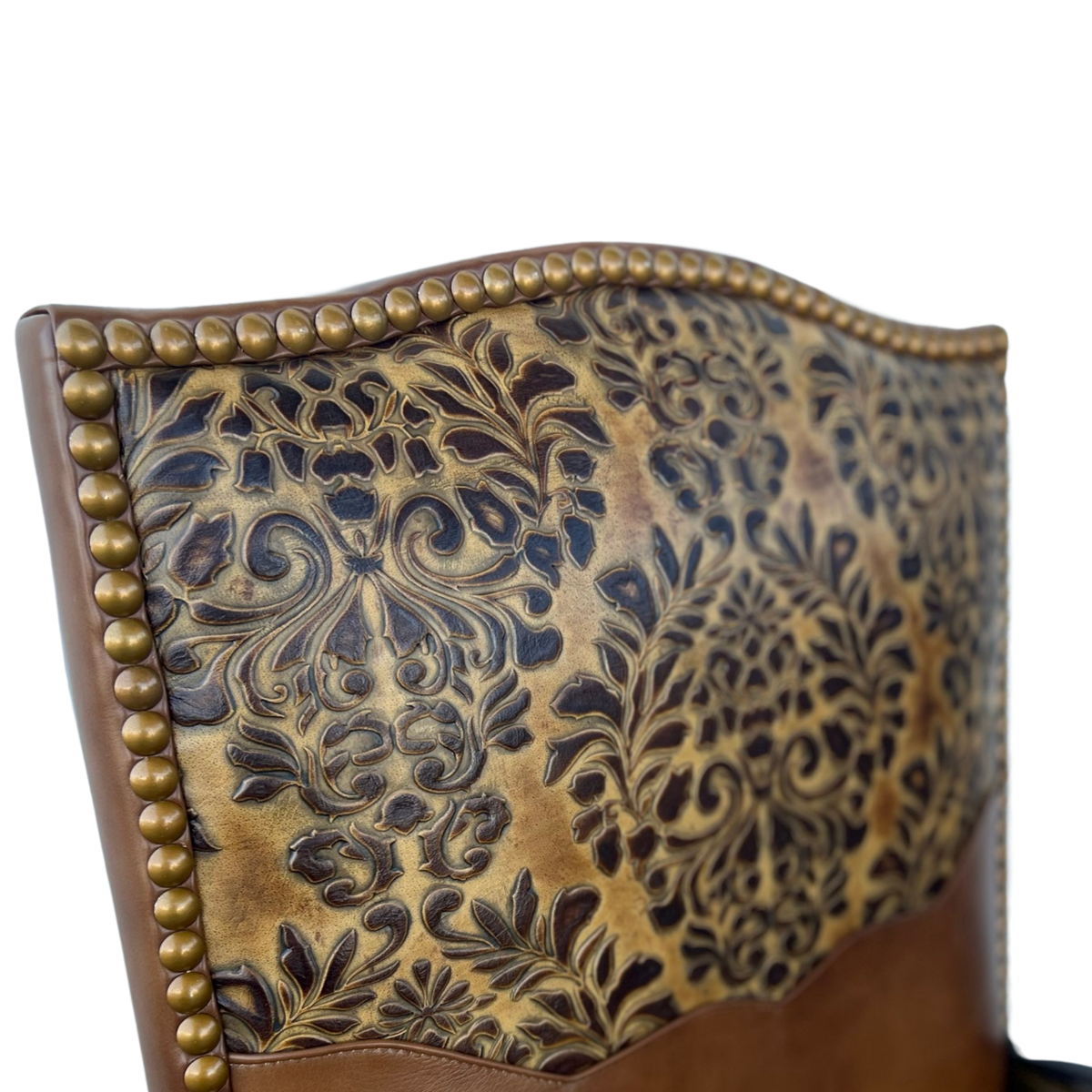 Verona Tooled Aspen Arm Chair