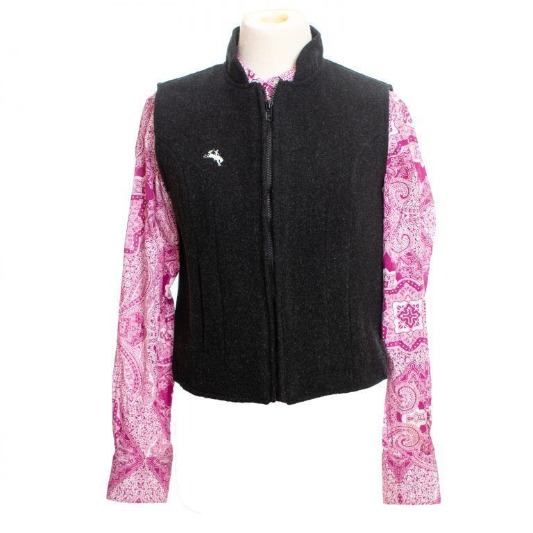 Sierra Wool Vest Black
