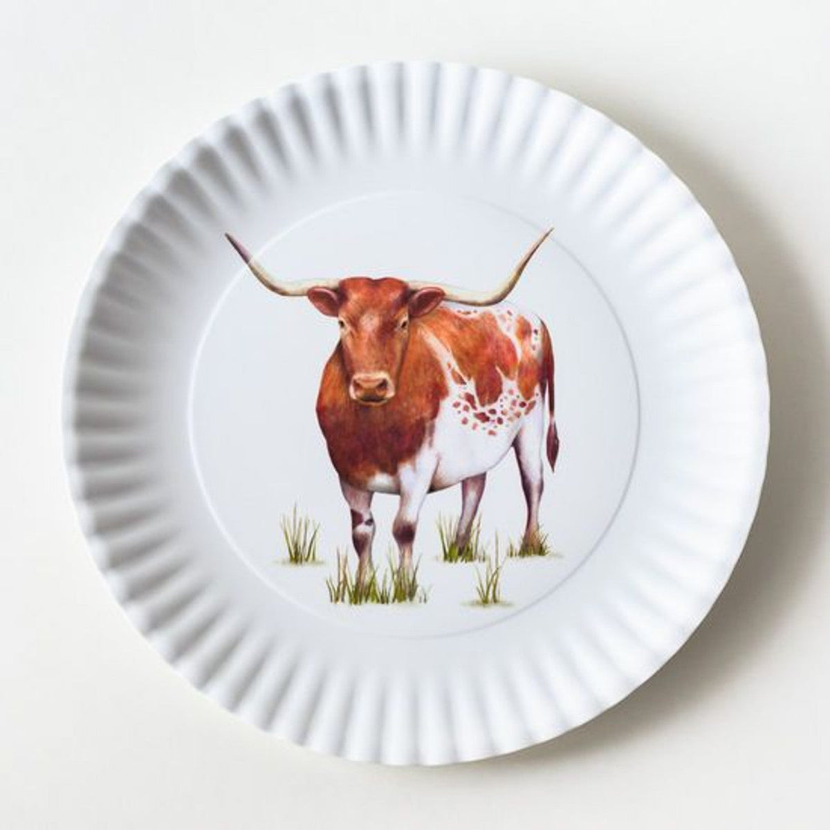 Giftware – Longhorn 16 Inch Melamine Platter