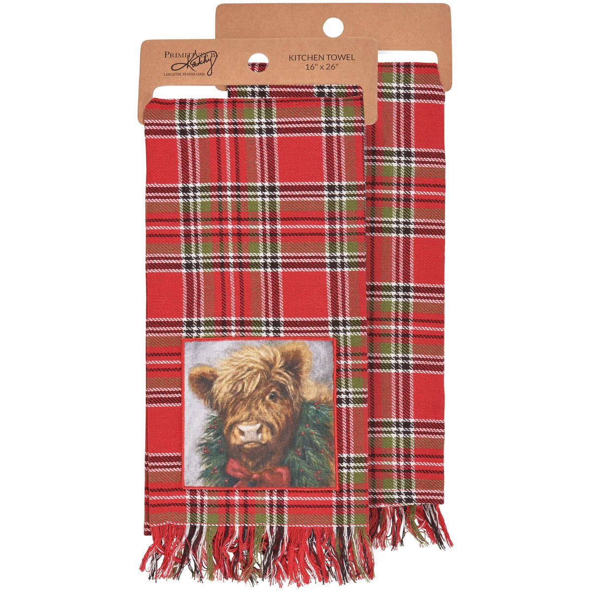 Christmas Decor – Christmas Highland Kitchen Towel