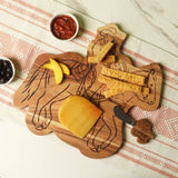 Cowboy Wood Serving Board