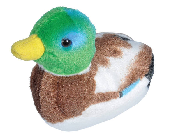 Audubon II Mallard Duck Stuffed Animal W Sound 5.5