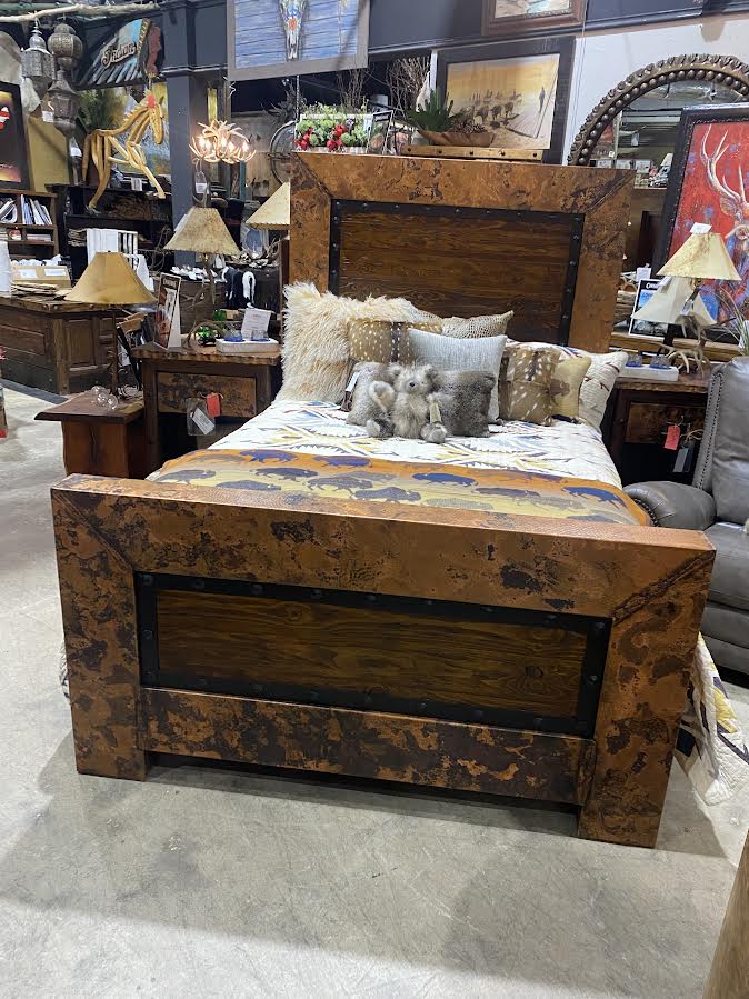 Modern Copper Bed