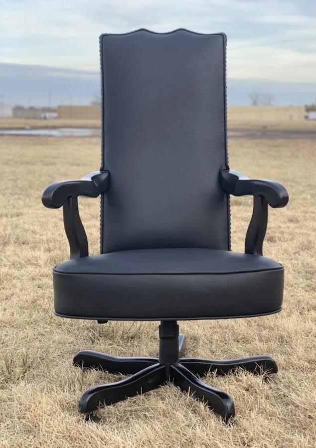 LOREC Ranch All Leather Office Chair