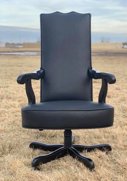 LOREC Ranch All Leather Office Chair