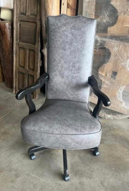 LOREC Ranch All Leather Office Chair