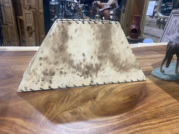 SHEEPSKIN RECTANGLE LAMPSHADE