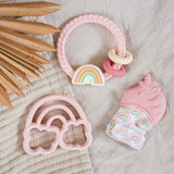 *NEW OPTION* Ritzy Rattle™ Silicone Teether Rattles