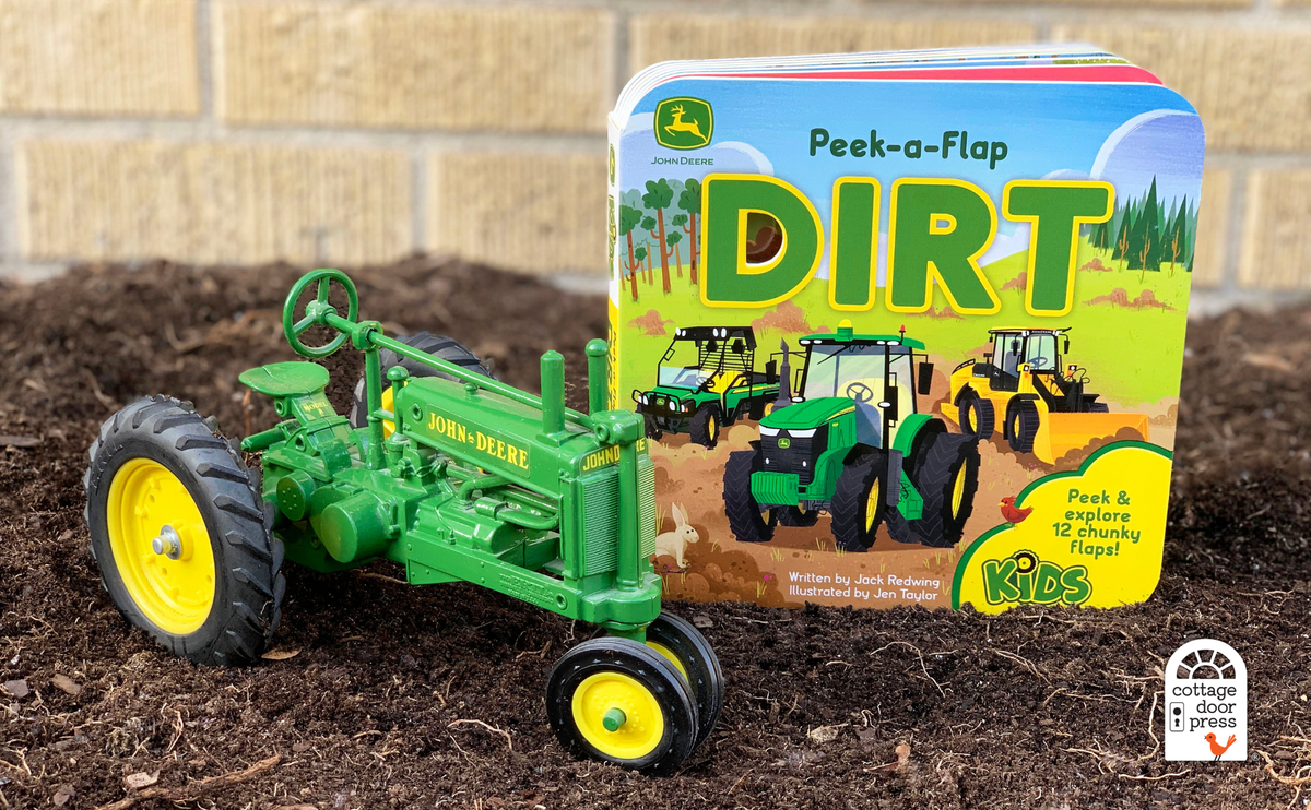John Deere Kids Dirt Lift a Flap Board Book