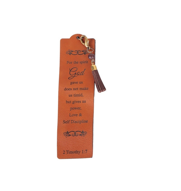 Leather Bookmark