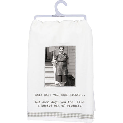 A Busted Can Of Biscuits Kitchen Towel
