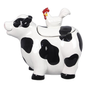 Ceramic Cow Treat Jar