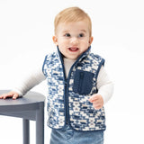 Southwest Micro Fleece  Zip Vest