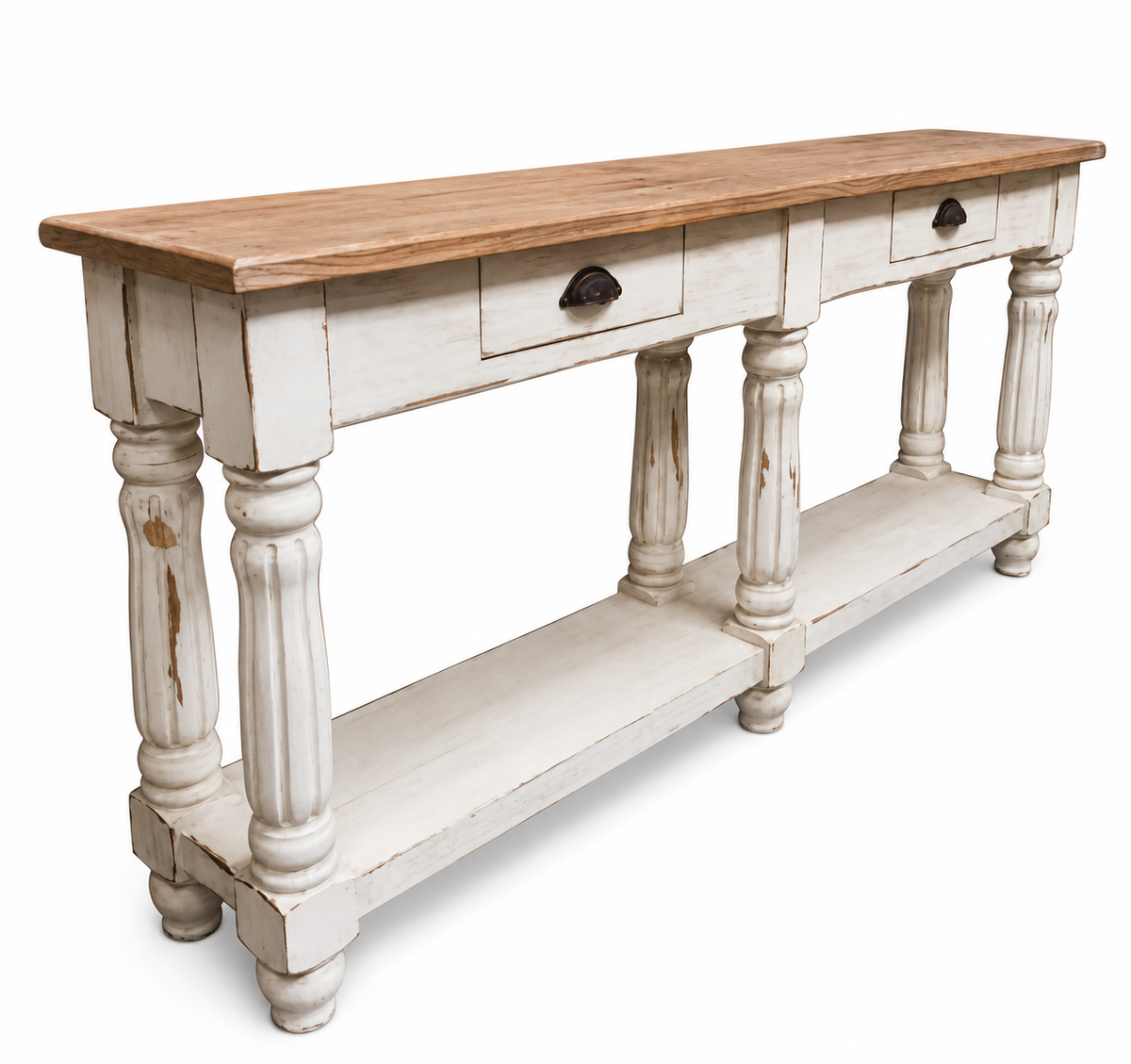 Console Sofa Table with Drawers
