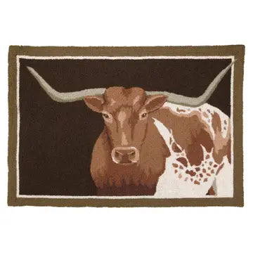 Longhorn Hook Rug