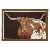 Longhorn Hook Rug - Mary Lake Thompson