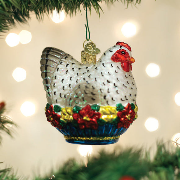 OWC French Hen Ornament