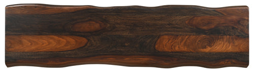 Riviera E. Live Edge Console Table - Wood Legs