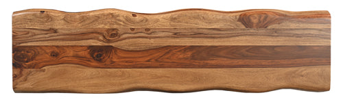 Riviera E. Live Edge Console Table - Wood Legs