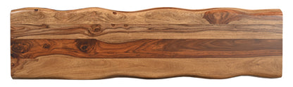 Riviera E. Live Edge Console Table - Wood Legs