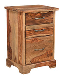 Riviera E. Live Edge Filing Cabinet