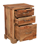 Riviera E. Live Edge Filing Cabinet