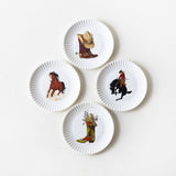 180° Western Melamine Appetizer Plate