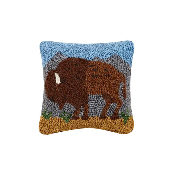 Buffalo Hook Pillow