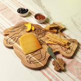 Cowboy Wood Serving Board