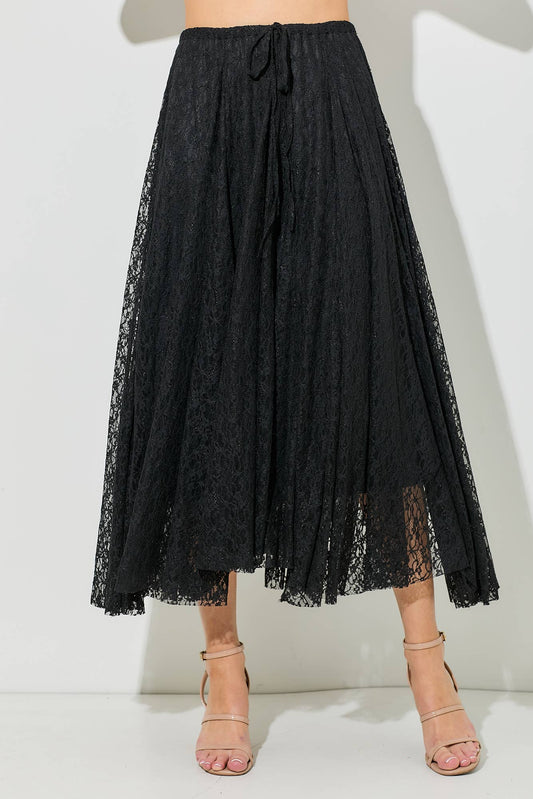 LACE MAXI SKIRT